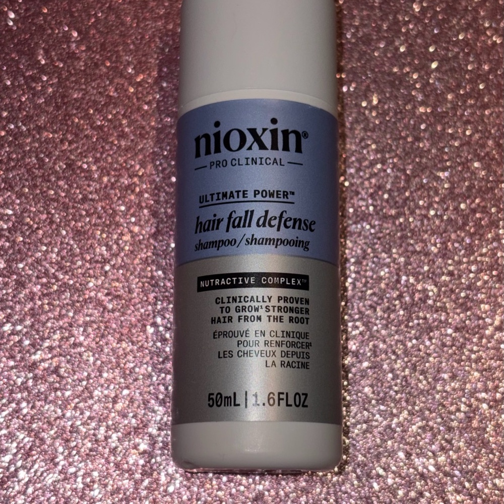 Nioxin Ultimate Power Hair Fall Defense Shampoo 50mL TRAVEL SIZE 1.6 Oz